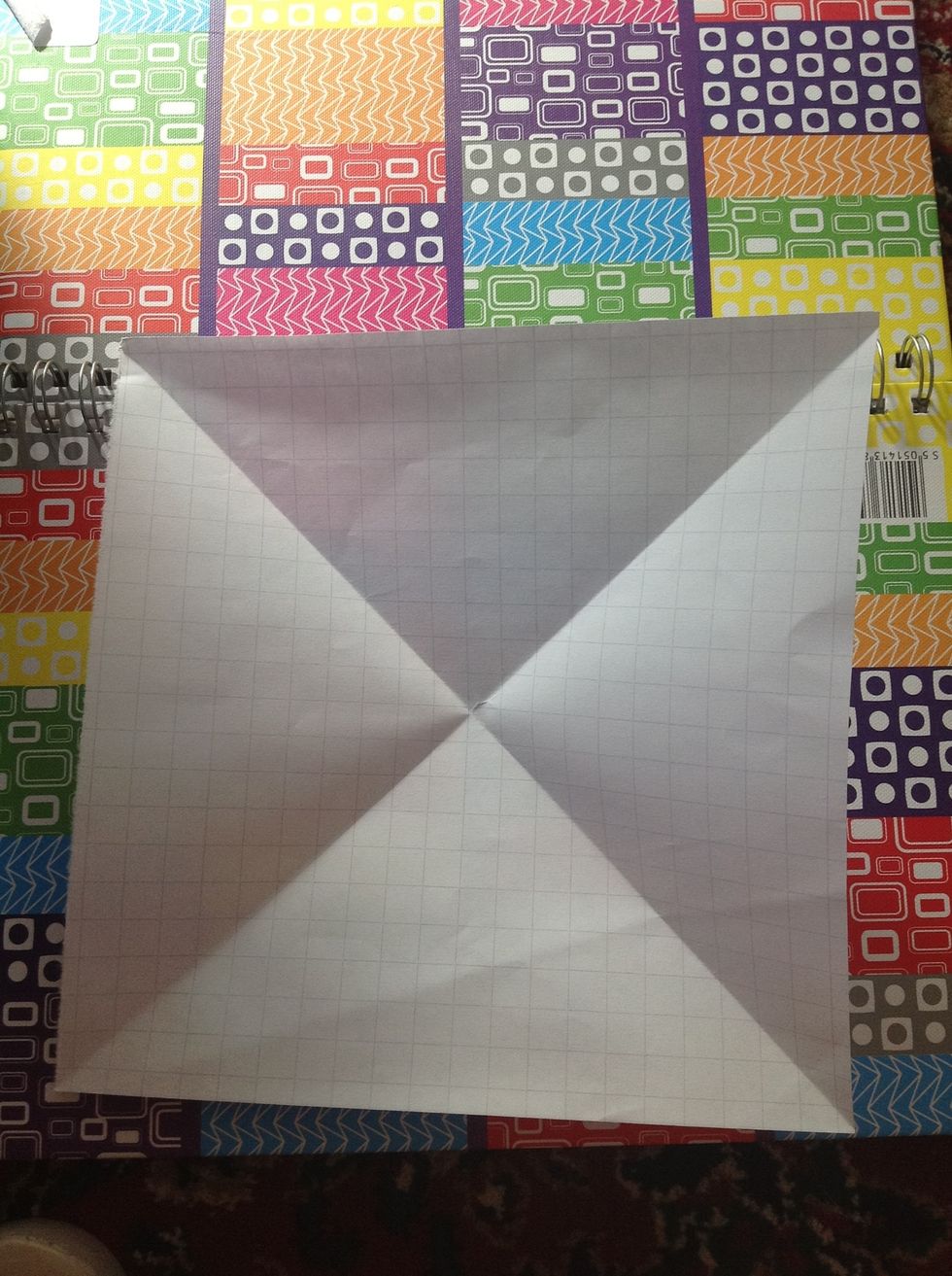 Unfold and it should look like this
