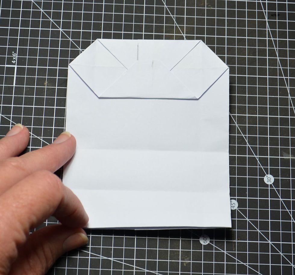 Unfold and it should look like this.