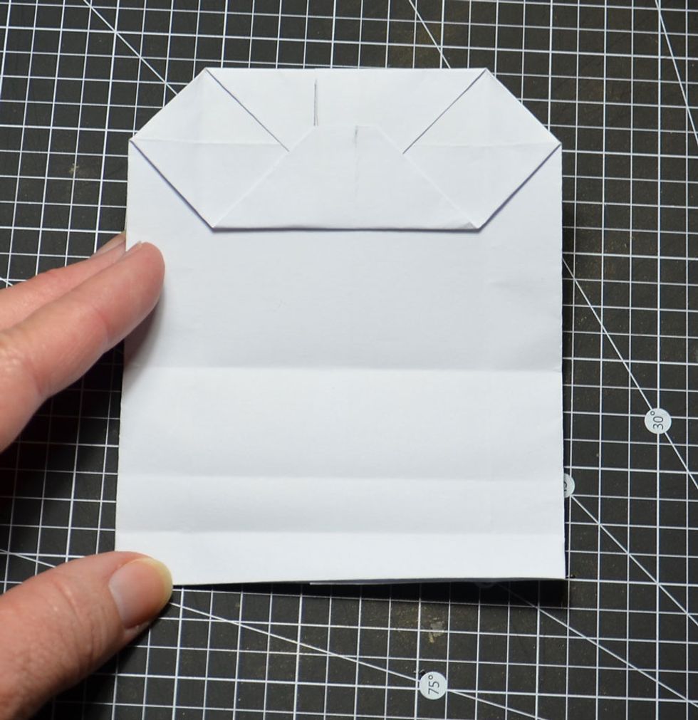 Unfold and it should look like this.