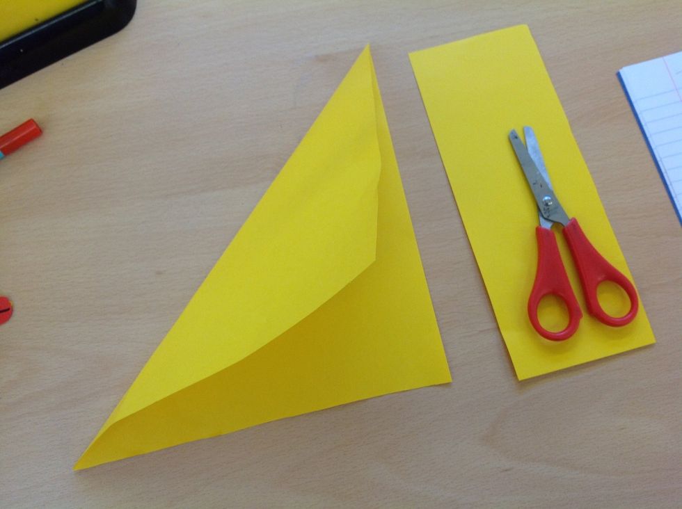 Unfold and you should have a perfect square