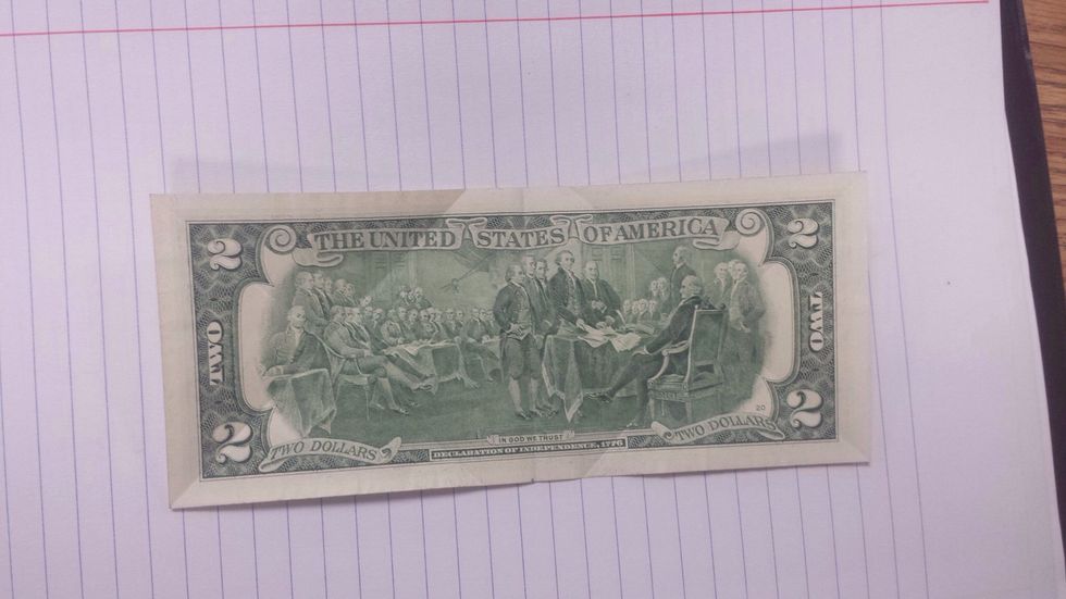 Unfold and you will see a x