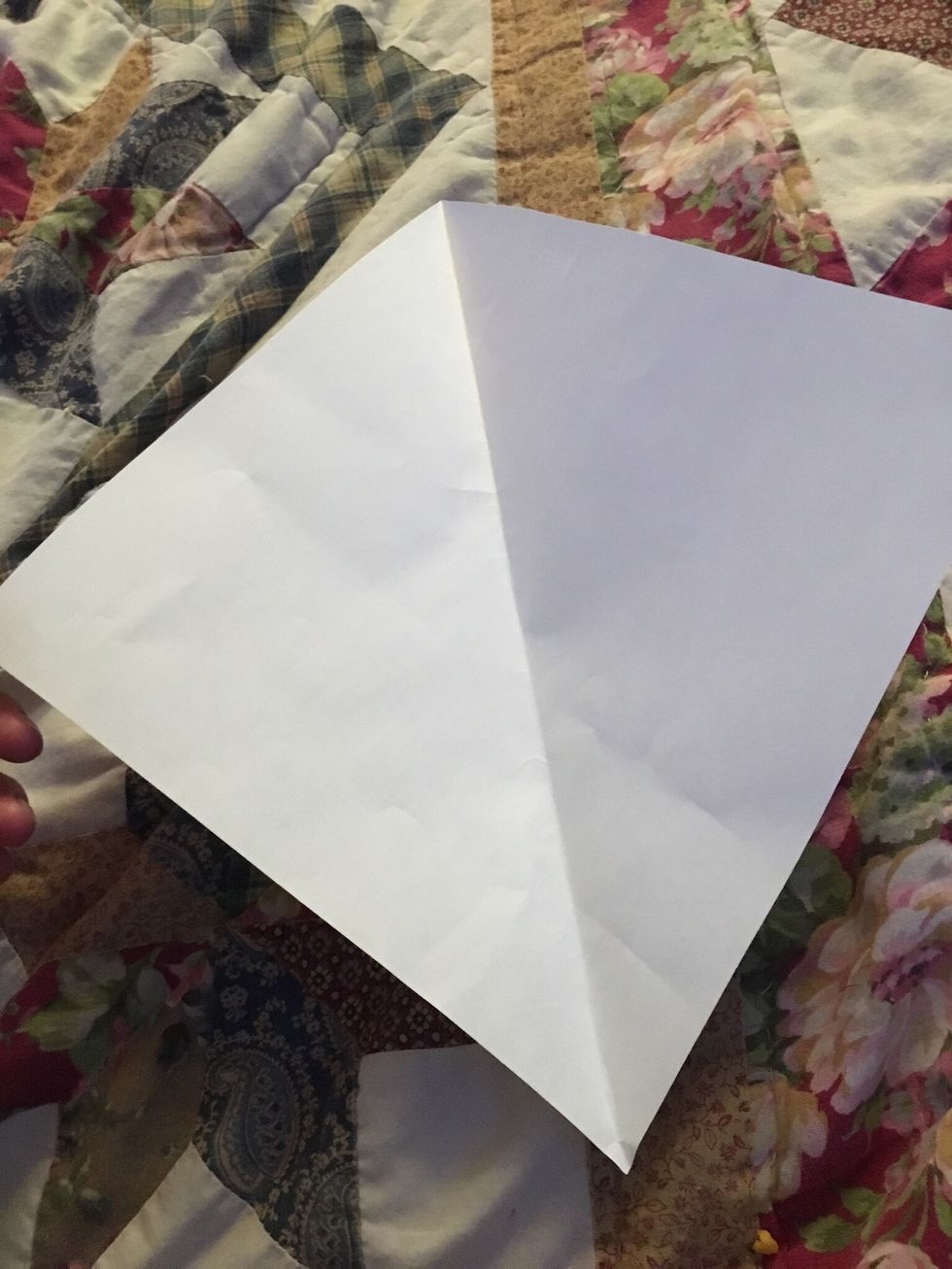 Unfold it and it should look like this
