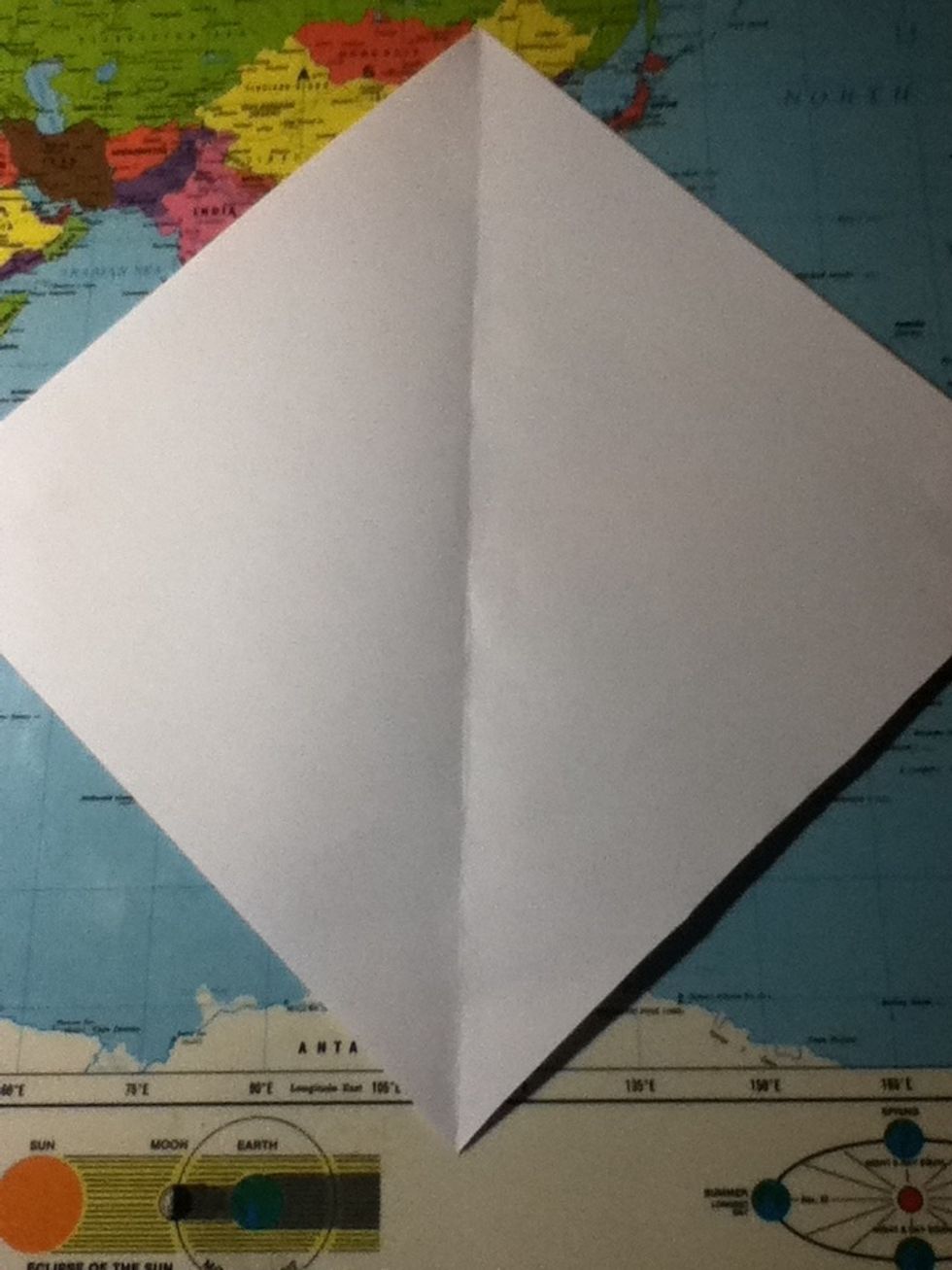 Unfold it, and you have a square!