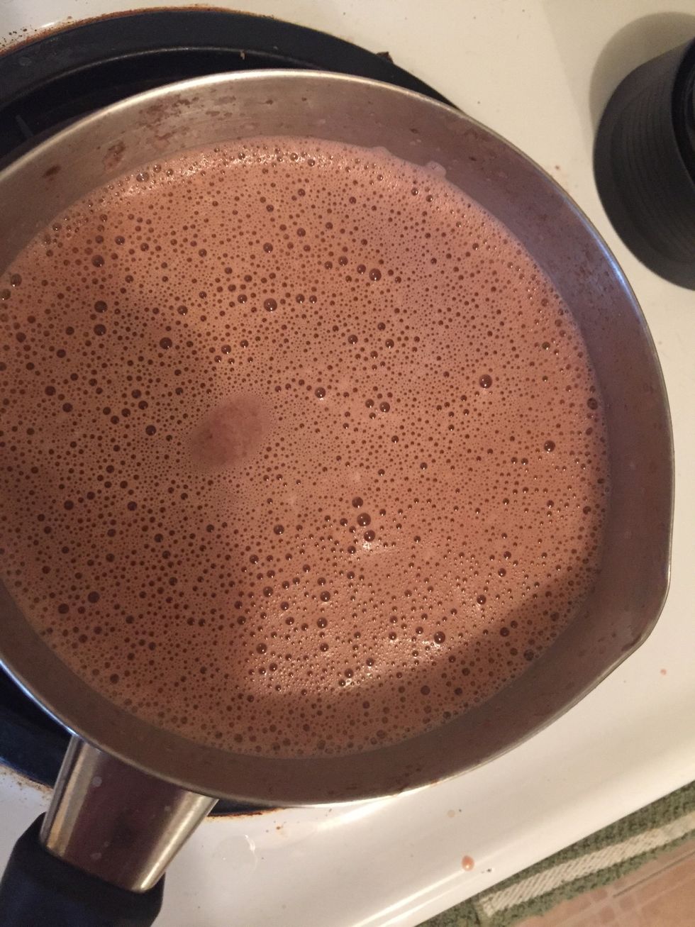Unfortunately, I have no whip cream. Finish it off with mountain tall whip cream and sprinkle cinnamon or cocoa powder. This drink is PERFECT for the fall/winter. I hope you all enjoy!! \u2615\ufe0f