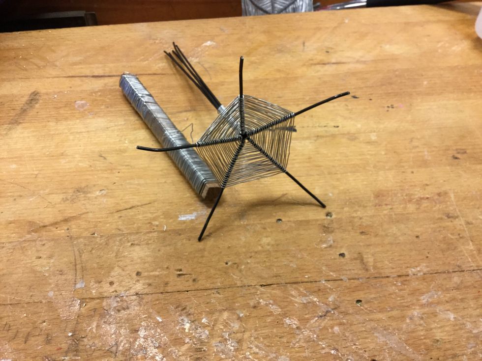 Ungef\u00e4r s\u00e5h\u00e4r mycket \u00e4r lagom, ca. 5 cm i diameter.