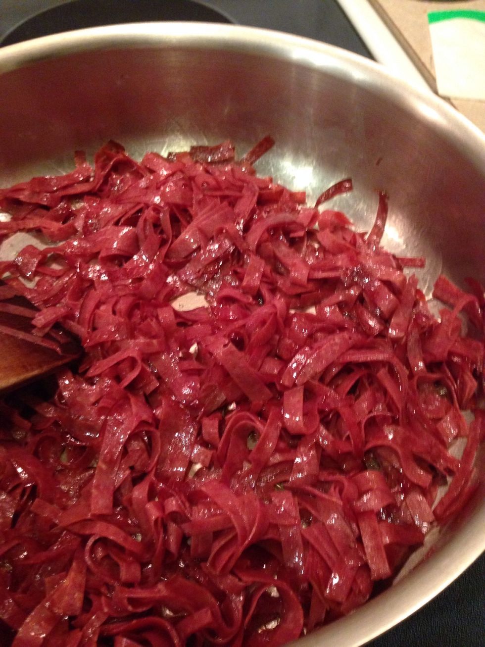 Until it develops a few crisp edges.