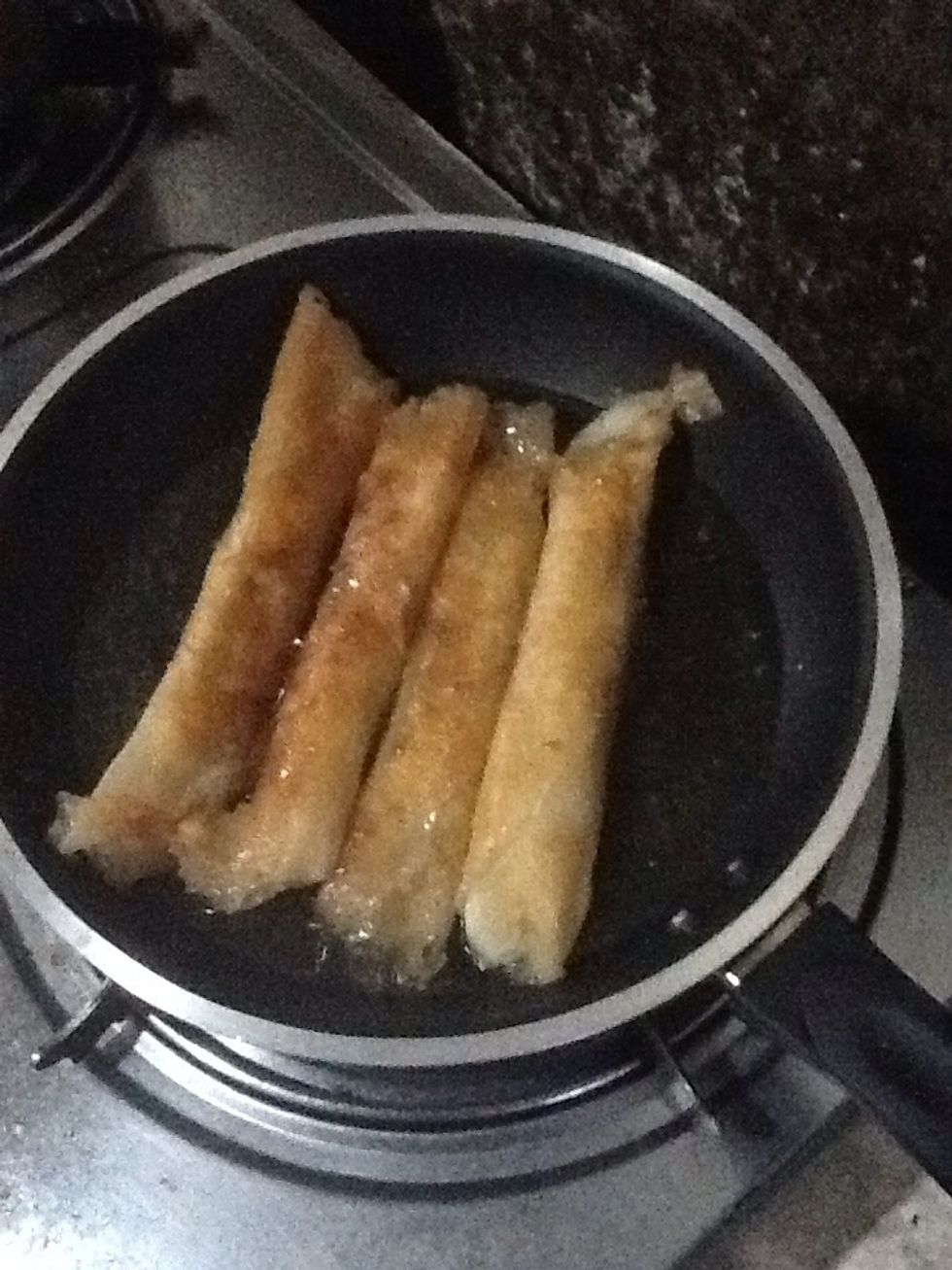 Until it gets into golden brown both sides