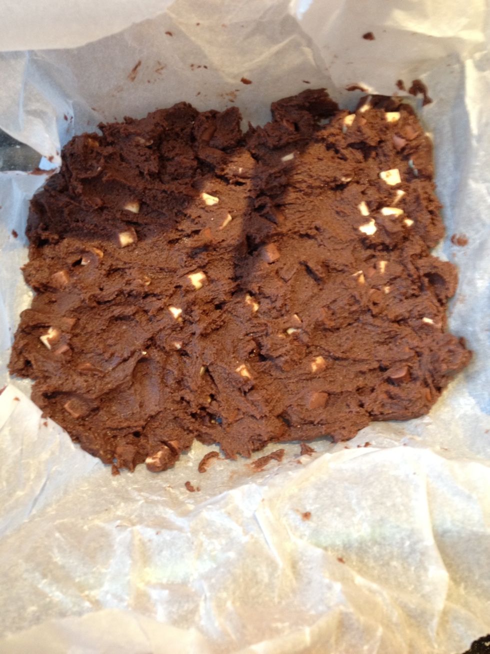 Until it is all covered