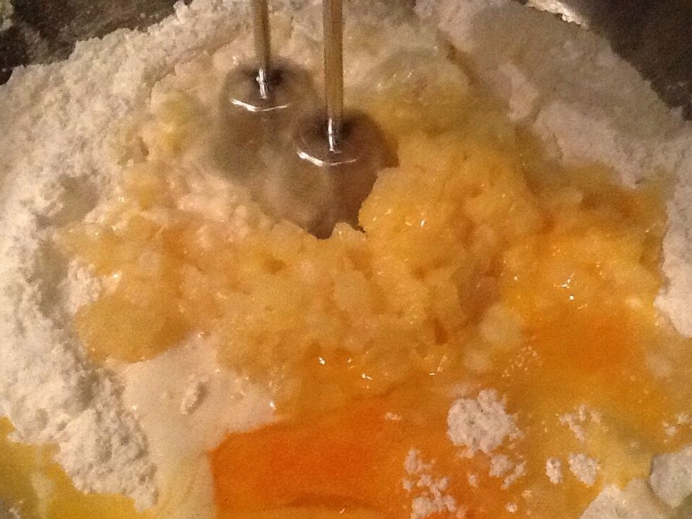 Until it is well blended like.......