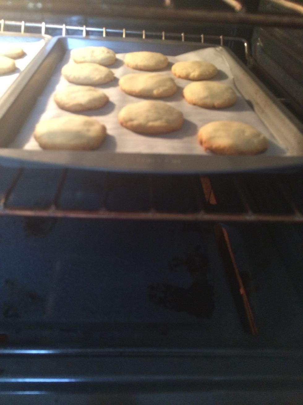 Until the bottoms are golden brown