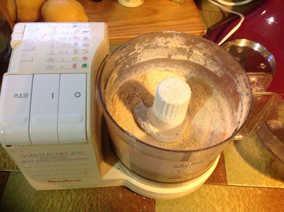 Until they become crumbs and there are no small chunks left.