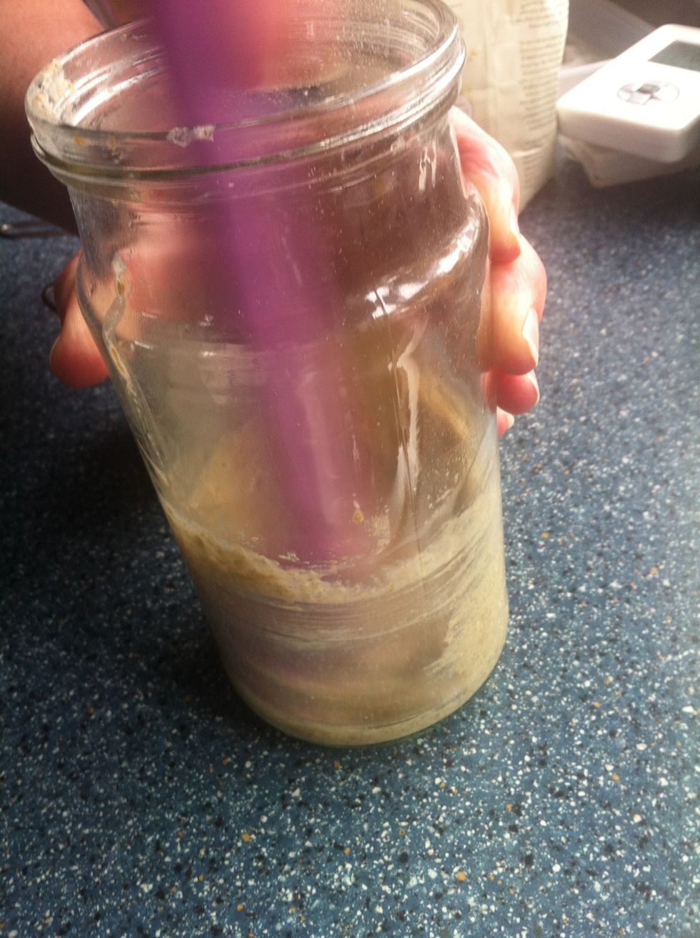 ... until well mixed