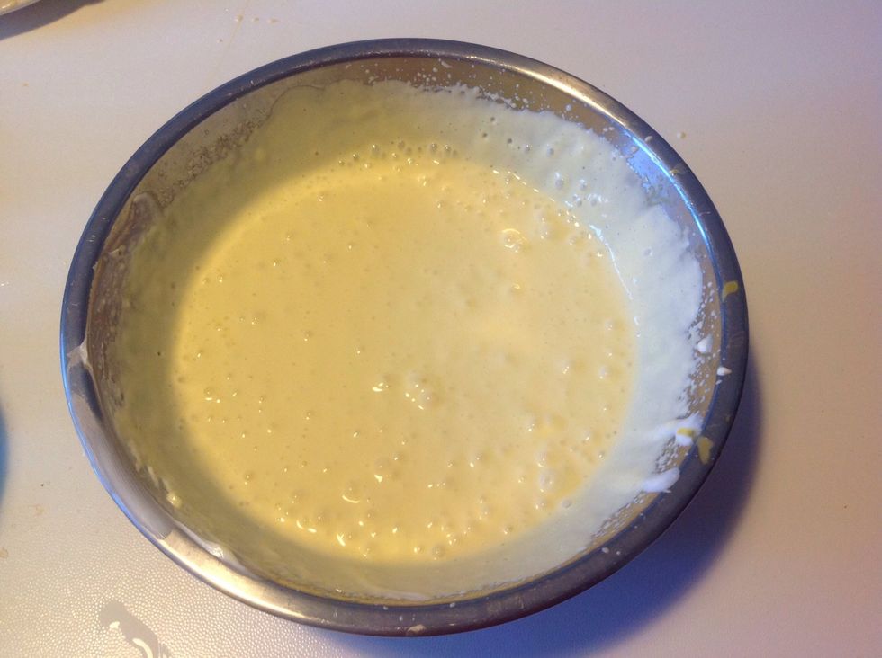 ...until you get a creamy compound.