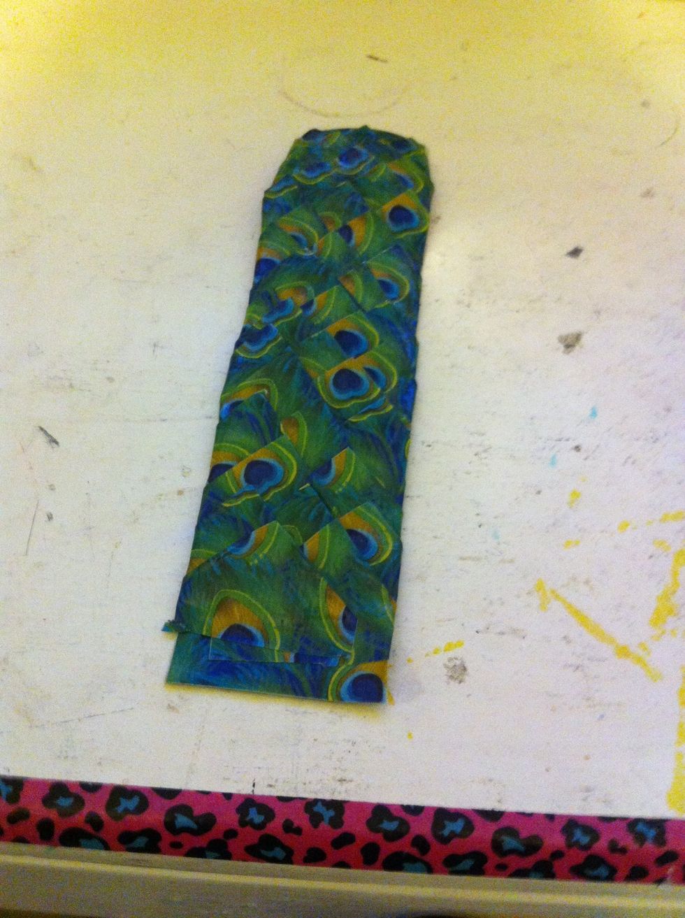 Until you get to the end then leave some space