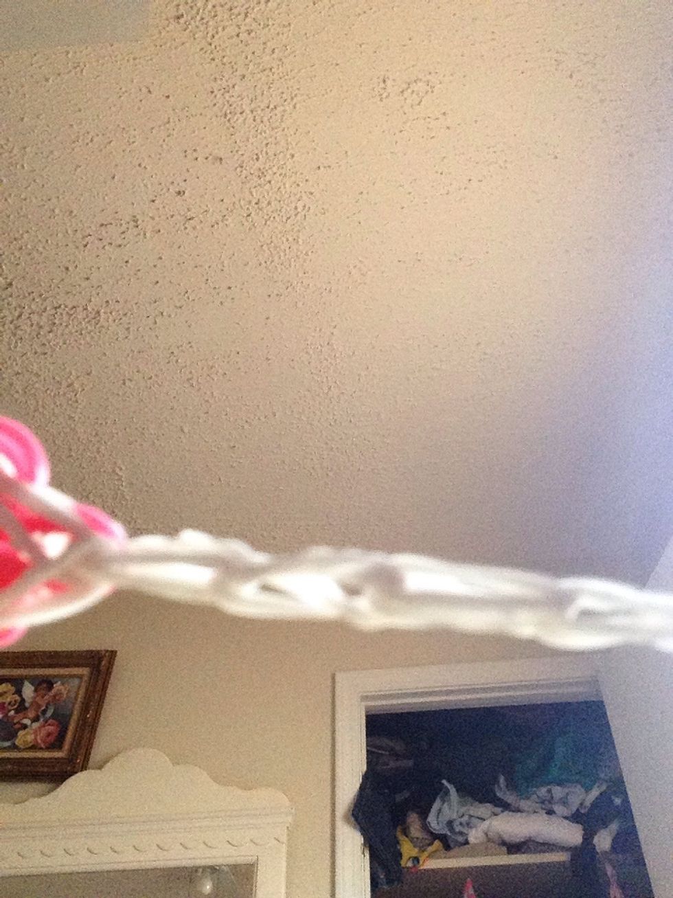 Until you reach how long you want it to be.