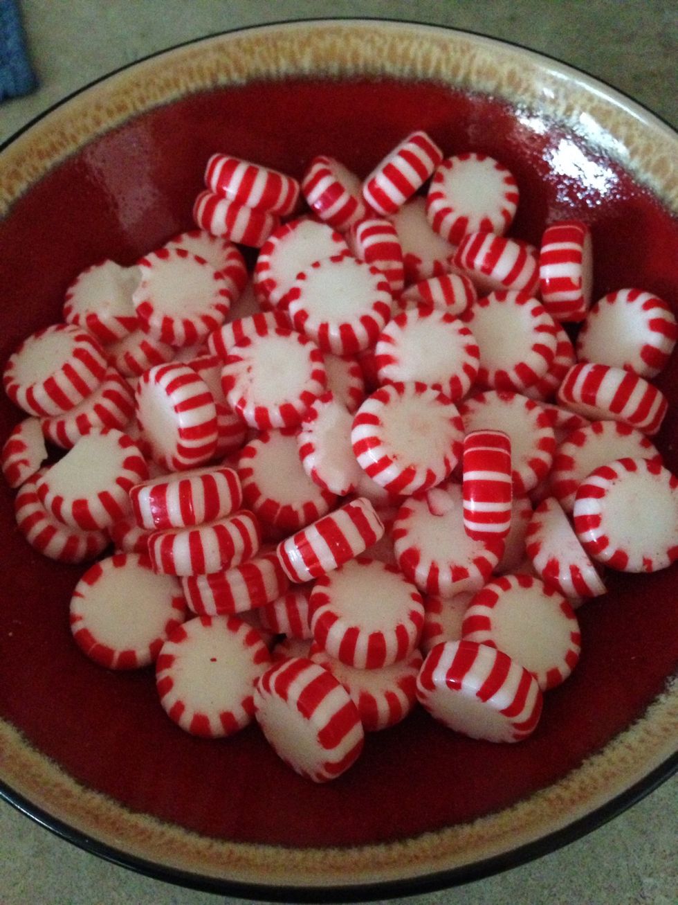 Unwrap the peppermint candy