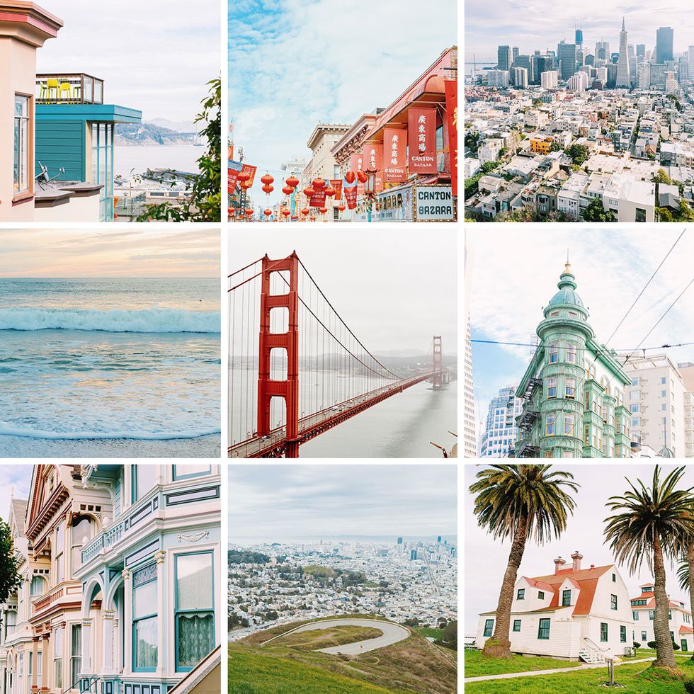 Up first: Brit + Co\u2019s home base, San Francisco. This travel guide was created with two ideas in mind: what places should you go to see color + what will give you a grasp of what SF is all about?