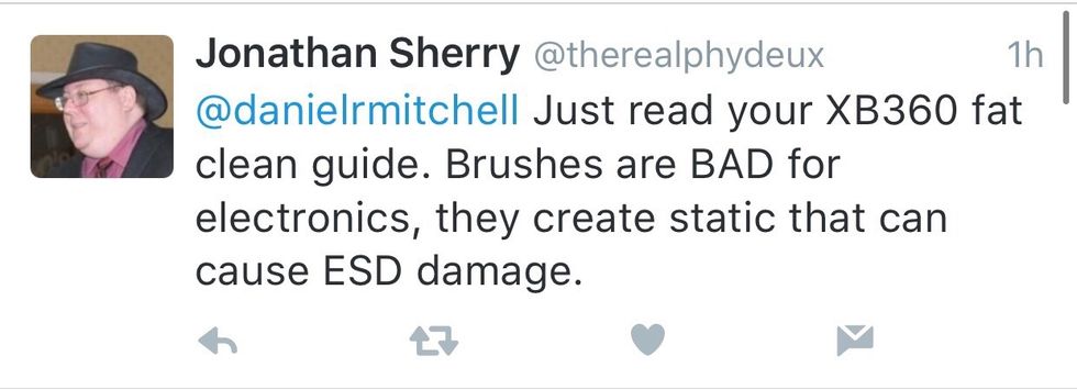 UPDATE 7th July 2016 Twitter user @therealphydeux mentions the danger of using brushes on electronics. I should have mentioned when I made this guide that I use an anti-static wristband & workmat. \ud83d\udc4c