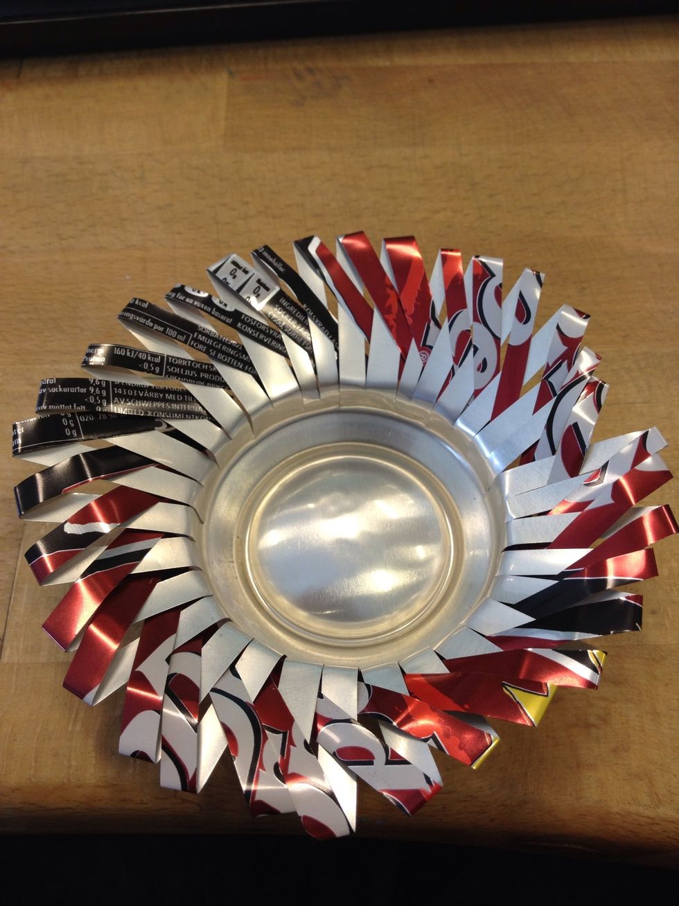 Updated! Ashtray made with smaller strips!! I think this one is cooler, but harder to make