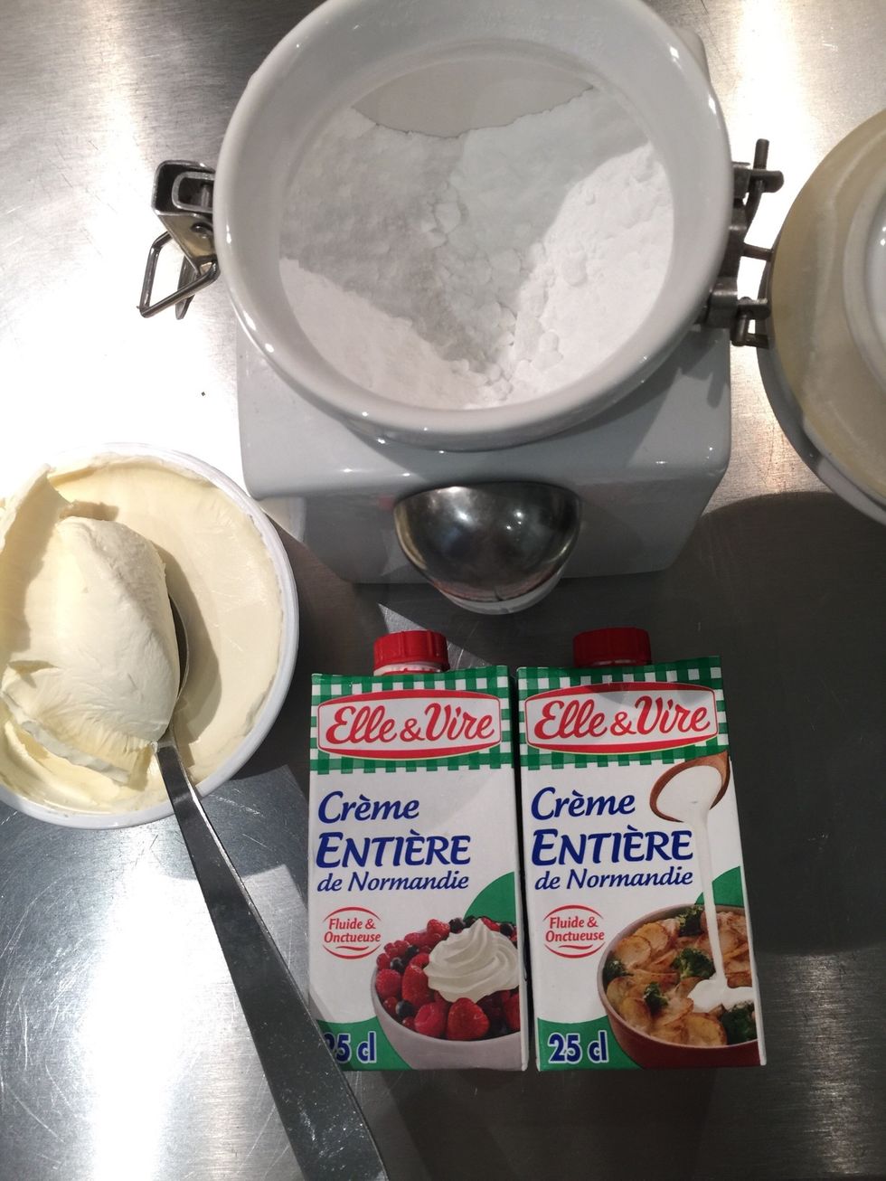 Use 3-4 tbsp mascarpone