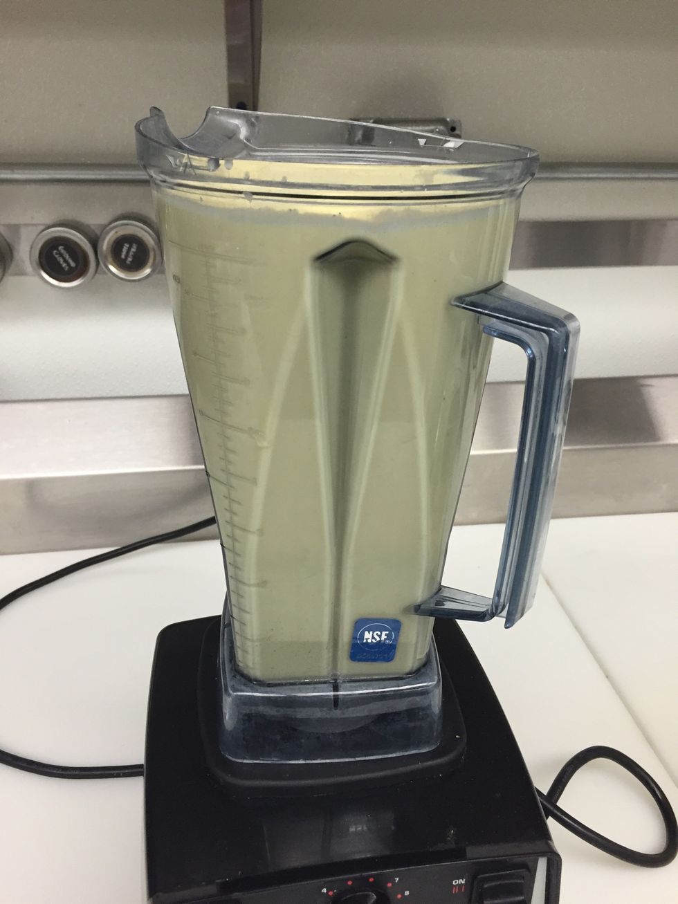 Use a blender to mix all the ingredients until smooth.