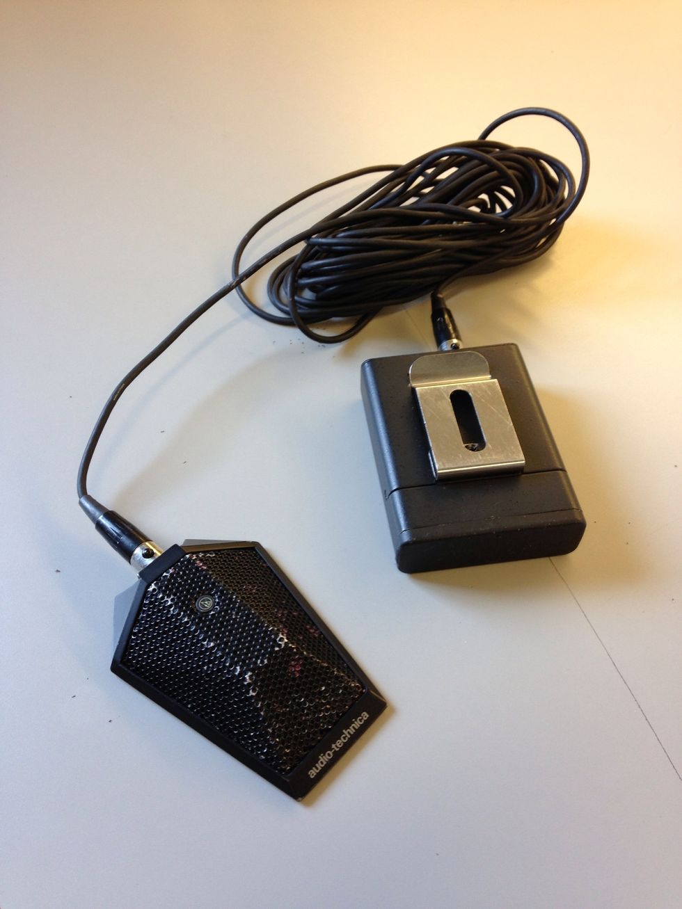 Use a boundary microphone if you want to record on stage or want a discreet microphone to record a conference or lecture.