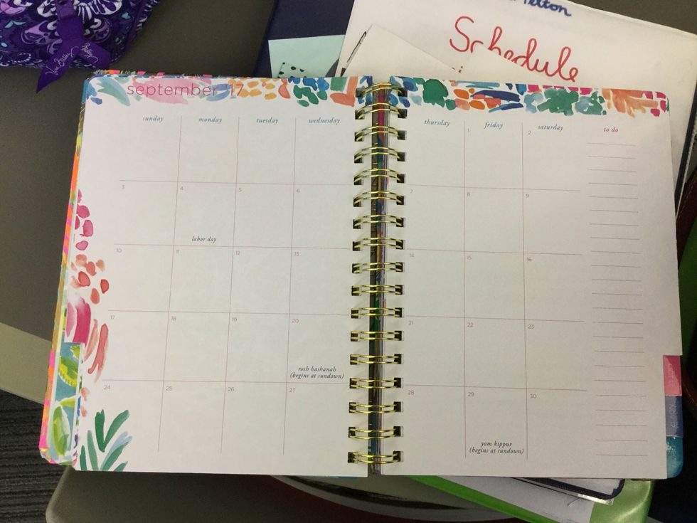 Use a calendar to prioritize assignments and to track your due dates.
