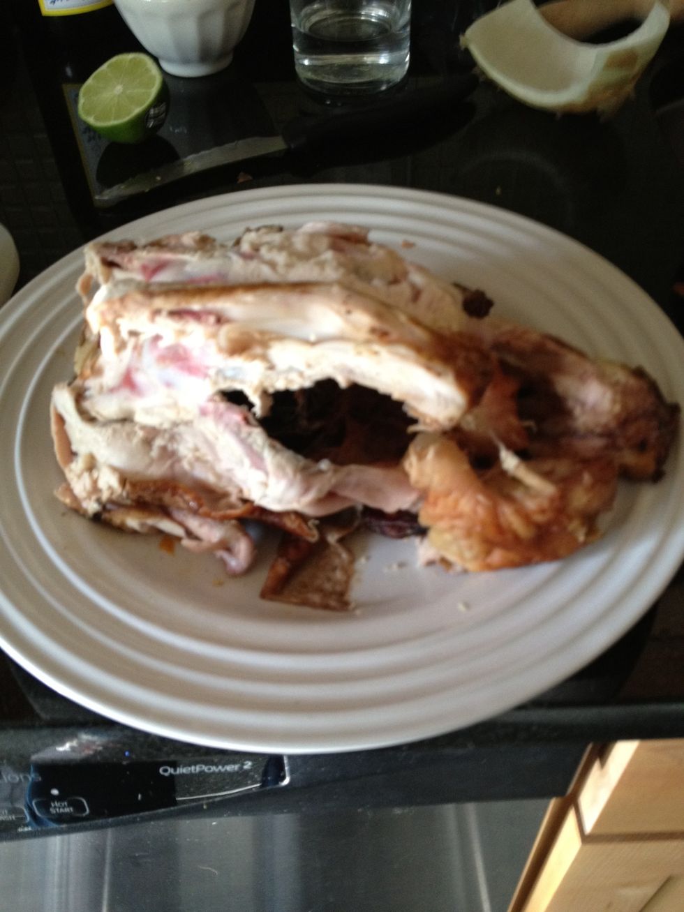 Use a carcass from a previous meal. Maybe the one from beer can chicken?