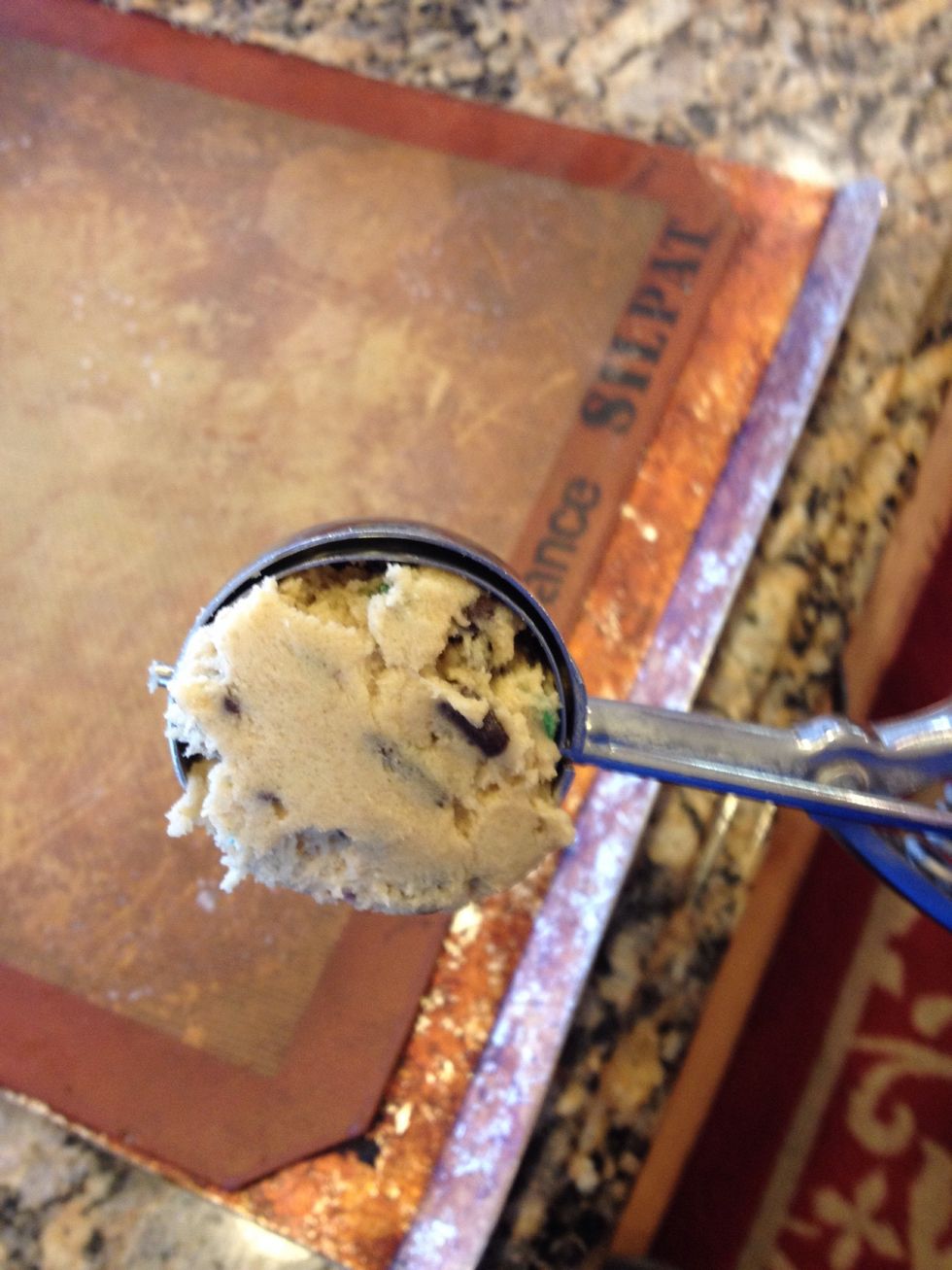 Use a large scooper
