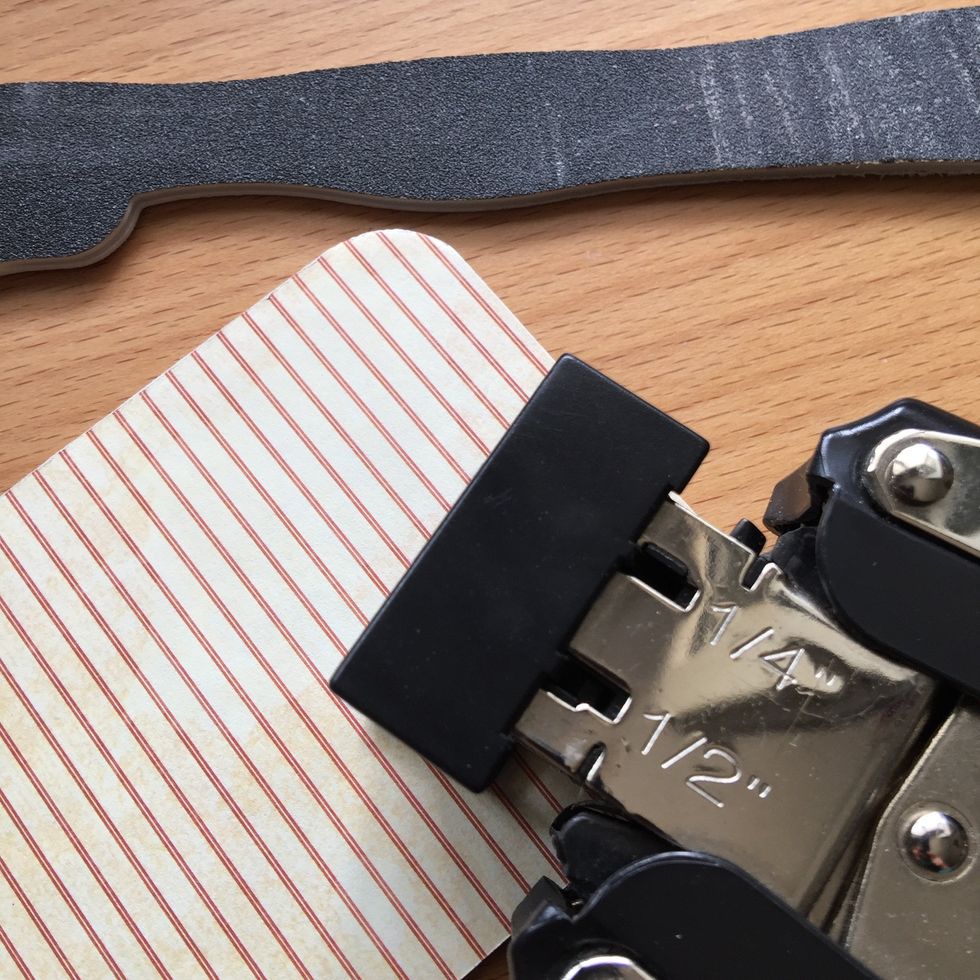 Use a nail file to sharpen the edges.