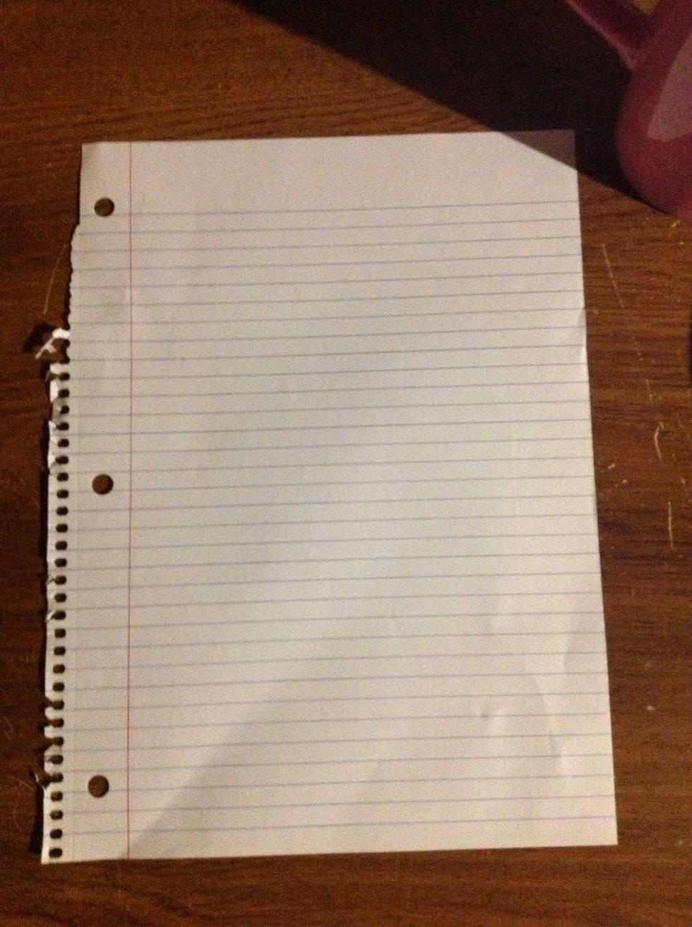 Use a piece a paper (doesn't matter what kind)