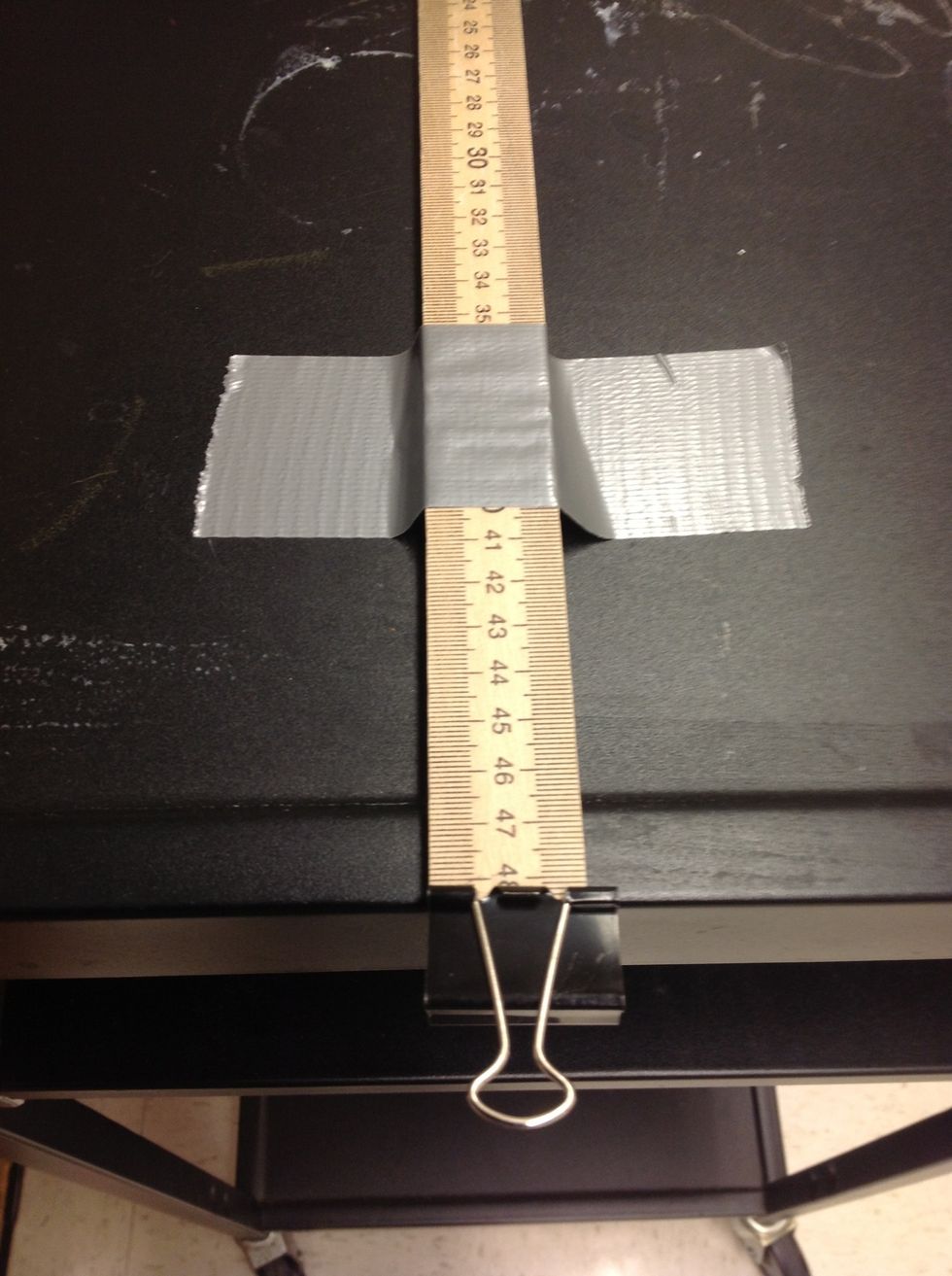 Use a piece of duct tape close to the clip so the stick doesn't slide from side to side.