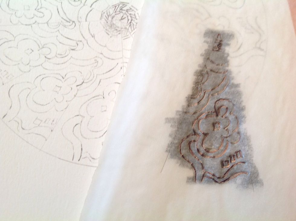 Use a soft hand when tracing, the paper is super fine and tears easily. If you are careful, you should be able to get all 11 tracings off the one pattern!