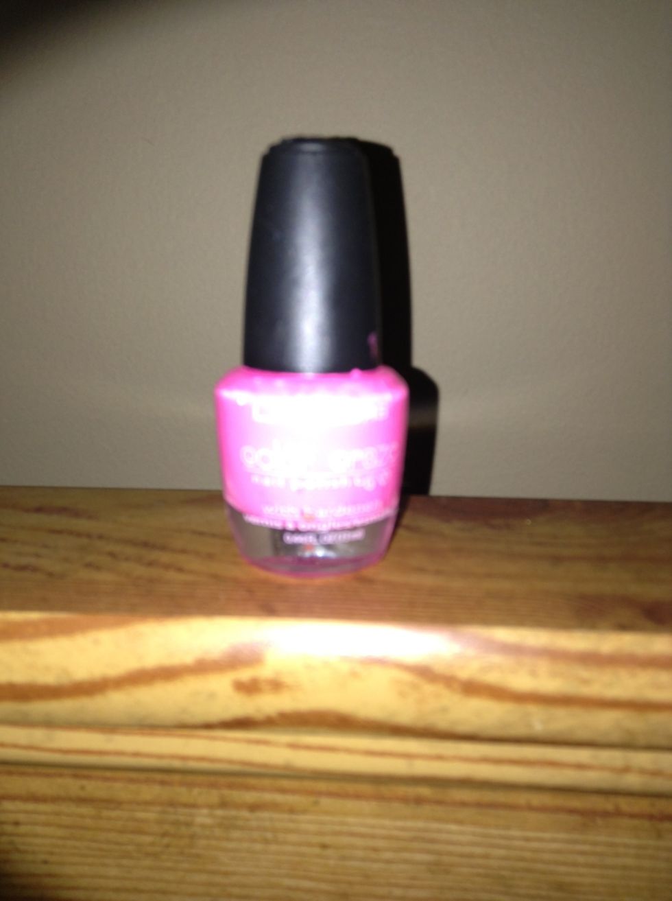 Use a solid color to paint two coats!