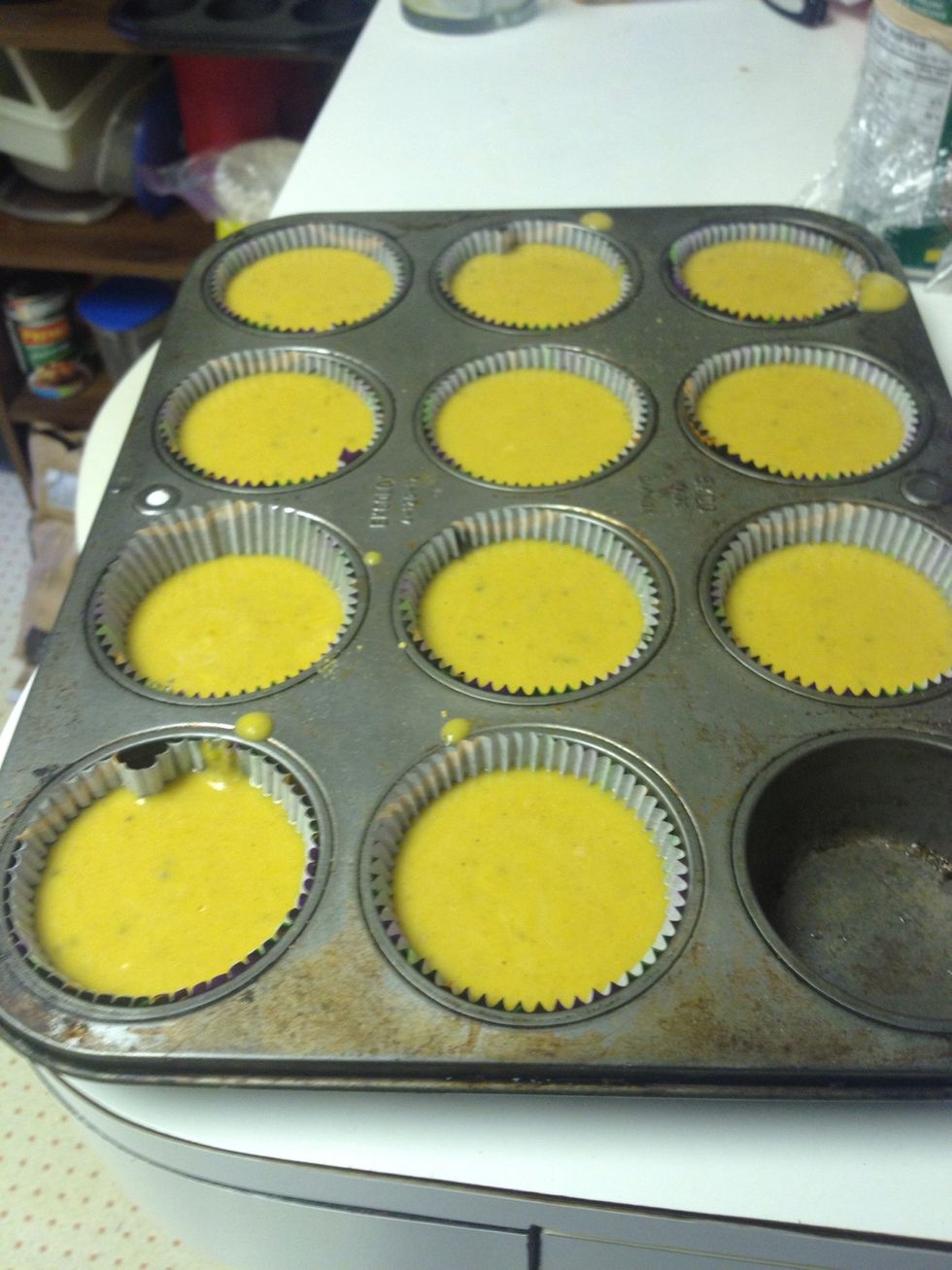 Use a soup label to put the pie mix in each cup. Ps I added a bit of whole wheat flour and butter to the mix before doing this, so it's no longer paleo.