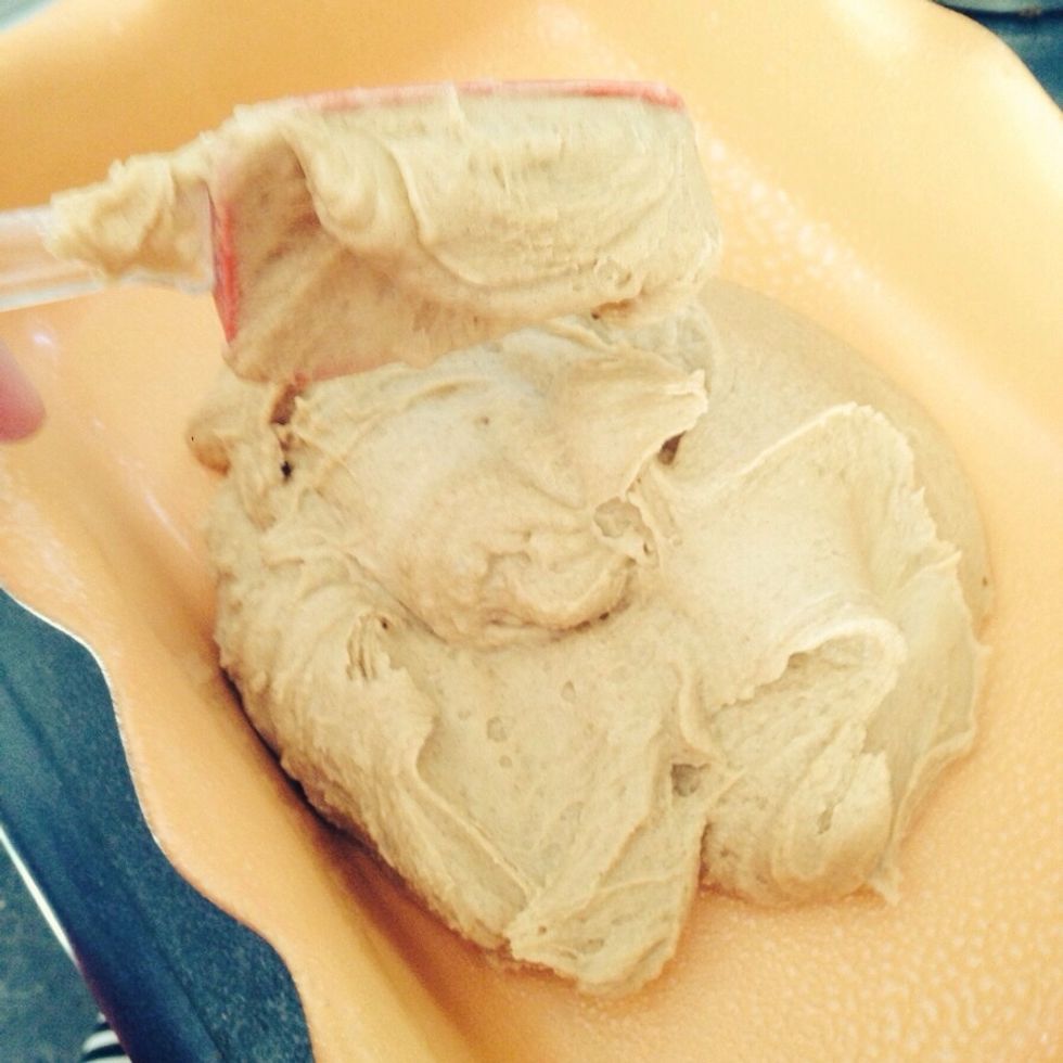 Use a Spatula to smooth the batter into the dish.