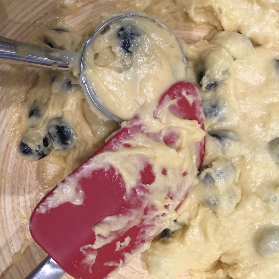 Use a spoon or the classical ice cream scoope