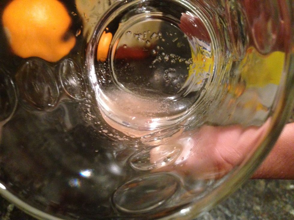 Use a spoon to muddle it up