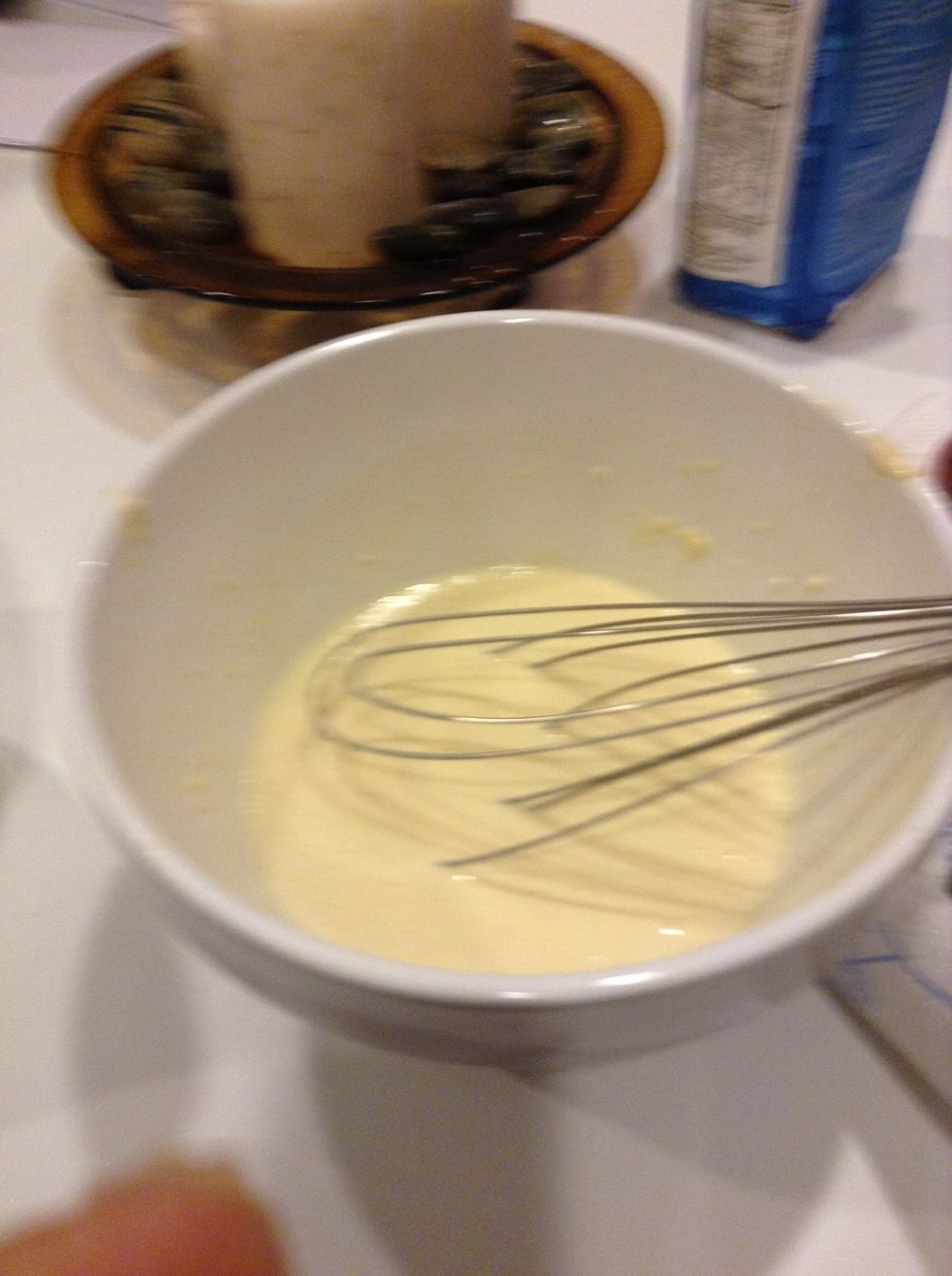Use a whisk if needed.