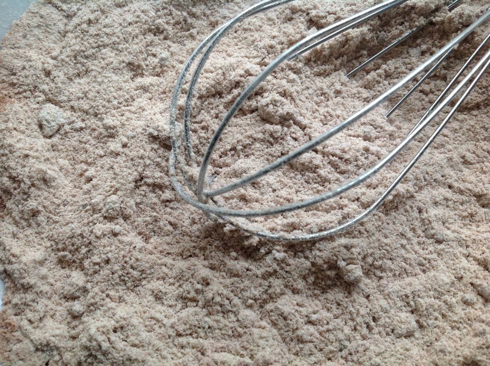 Use a whisk it'll help make it light