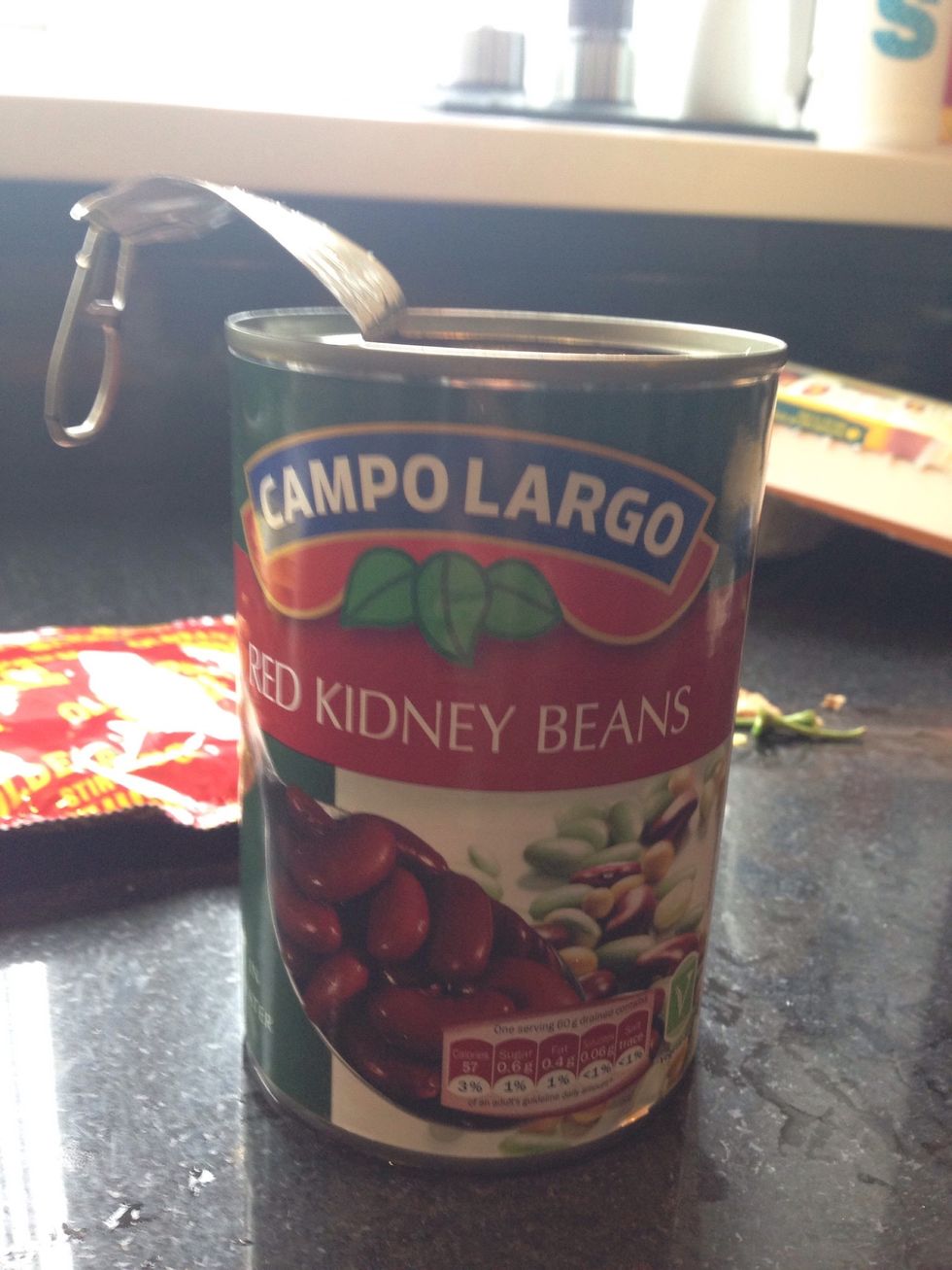Use a whole tin of kidney beans