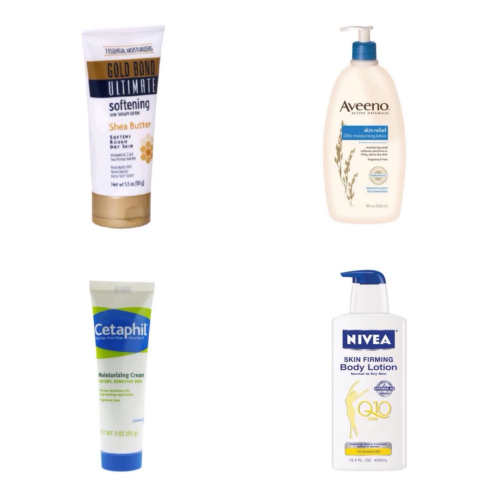 Use an extra strong moisturizer for the winter time. Look for something that says it is for dry skin, or a lotion that contains Shea butter is great too! Use this at night, since it will feel heavier.