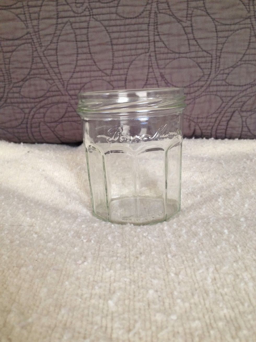 Use any jar you want to store sticks: up-cycling is great!