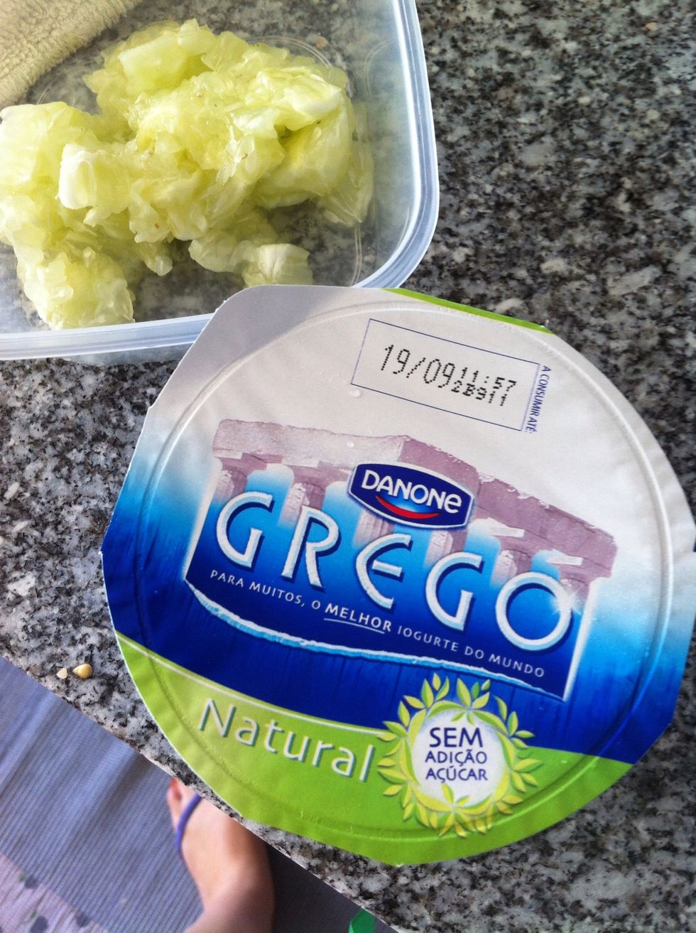 Use any plain yogurt you can find, but for me this is the best