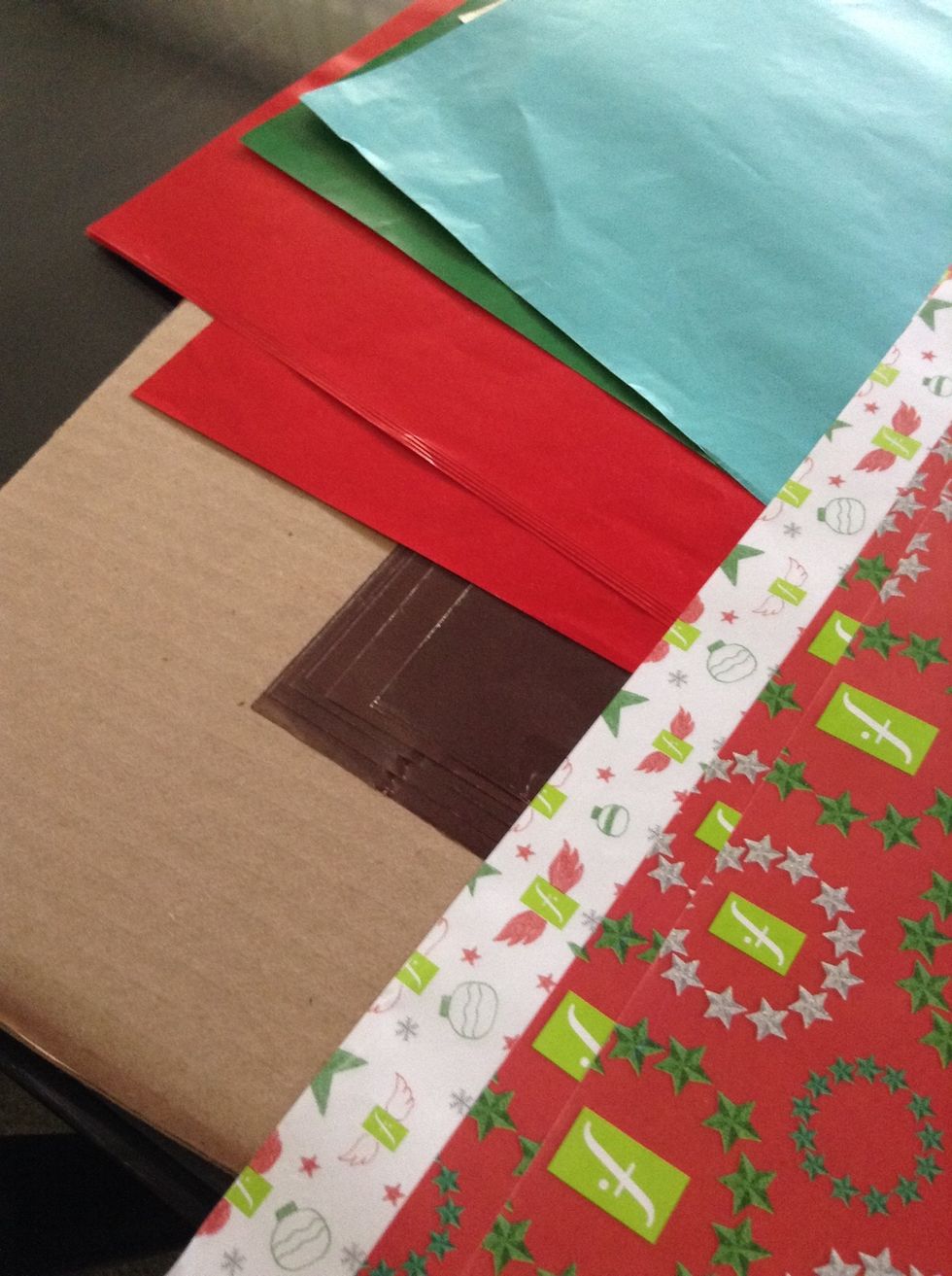 - Use as many types of paper as you can imagine. Combine them in textures and color and blow your mind away!