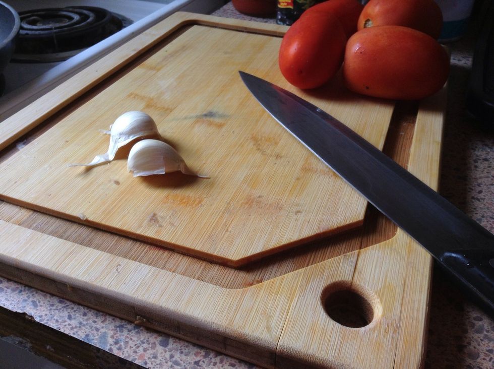 Use as much garlic as you prefer; I use a decent amount as I also leave my garlic in larger chunks