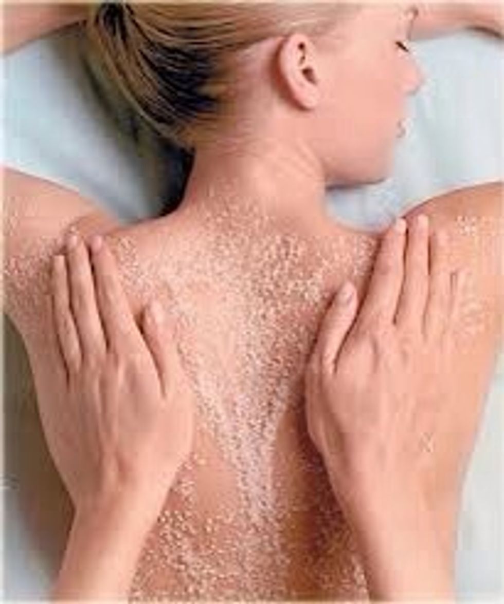 Use body scrubs to keep ur skin smooth (apply 1 body scrub 3 times a week