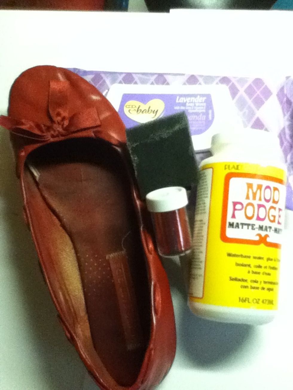 Use E-6,000 instead of mod podge because it will rub off over time