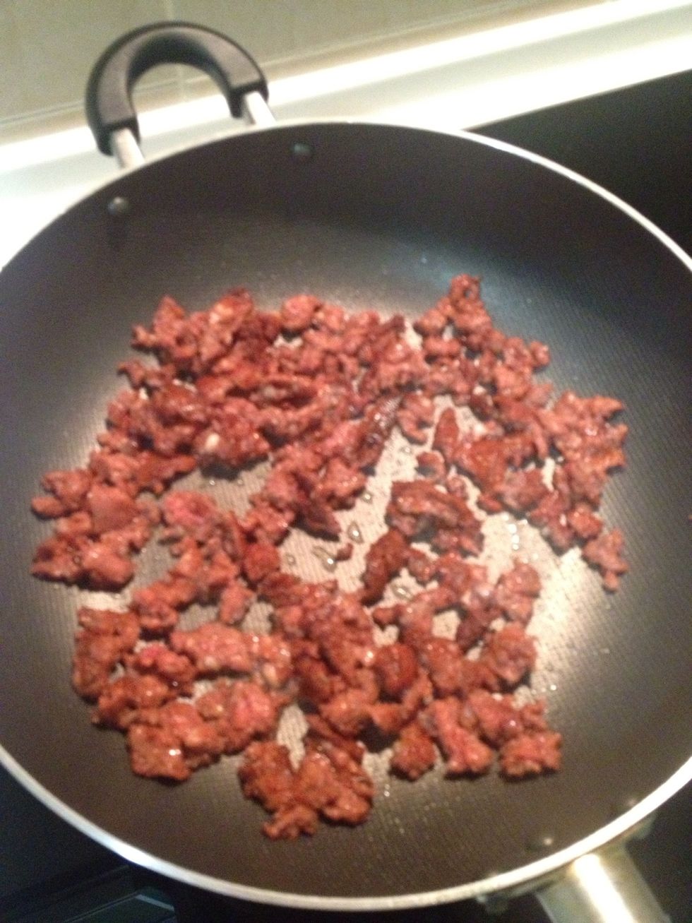 Use fork to separate as small as you can. Sorry for the blurry picture. I wish I have another pair of hand \ud83d\udc50