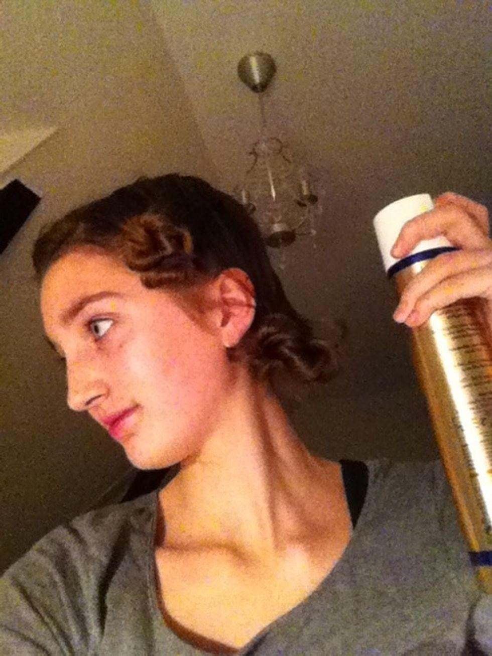 Use hairspray